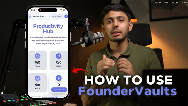 Founder Vault – Startup School with AI Tools, Courses, and Mentors